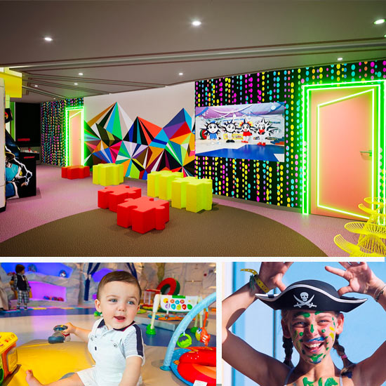 Aree per bambini Msc World Europa