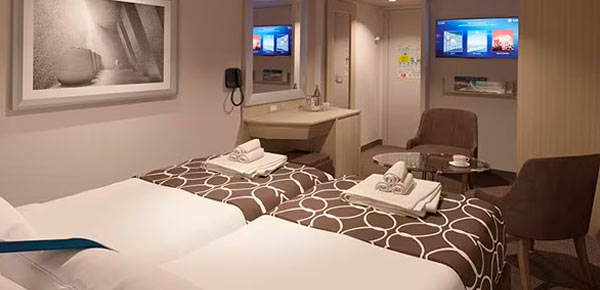 Cabina interna Msc World Europa