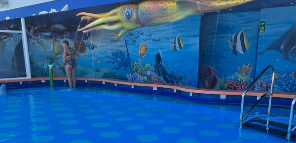 Piscine per bambini Msc World Europa